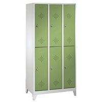 Armoire vestiaire Série S2000 Classic à deux niveaux avec pieds - Image principale