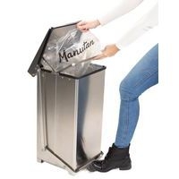 Poubelle industrielle à pédale - 45L ou 90L - Manutan Expert - Image 7