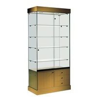 Vitrine Faggio - Avec armoire basse Lxhp: 90 x 182 x 46 cm - Image principale
