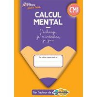 Cahiers Bordas pour tous - Calcul mental CM1 cahier élève - Image principale