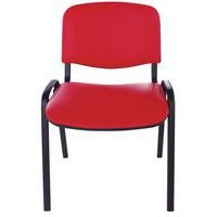 Chaise Classic str noire vinyle rouge - Image 5