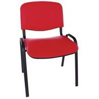 Chaise Classic str noire vinyle rouge - Image 2
