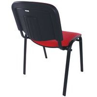 Chaise Classic str noire vinyle rouge - Image 3