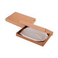 Lot de 25 boîtes cloches 305X215X50mm Kraft - Image 2