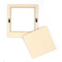 Cadre photo type polaroid bois 94x100x4mm - Image 2