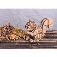 Maquette carton à assembler et décorer - écureuil - Image 4