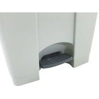 Poubelle plastique agroalimentaire 30 L gris - Image 3