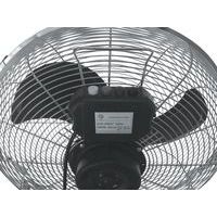 Brasseur d'air métal chromé à poser 100 W - Ø 45 cm - Image 3