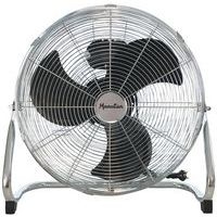 Brasseur d'air métal chromé à poser 100 W - Ø 45 cm - Image 4