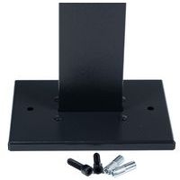 Poteau et base pour cendrier mural 3 L gris - Image 8