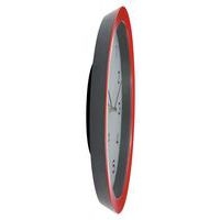 Horloge quartz Ø 38 cm cadran coloris rouge - Image 3