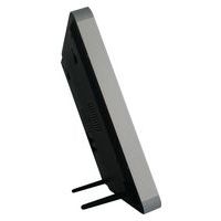 Horloge murale carrée LED Bleu Noir - Image 2