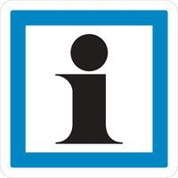 Panneau de signalisation d'indication - CE3a - Information - Image principale