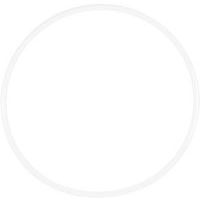 Cerceau rond diamètre 85cm blanc - Image principale