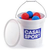 Lot de 60 balles en mousse mini-tennis 90 mm - Image principale
