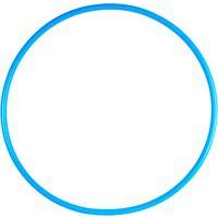 Cerceau rond diamètre 85cm bleu - Image principale