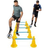 Lot de 3 mini-haies/cônes 35cm multifonctions réglable en hauteur PRO - Image 4