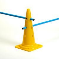 Cône multifonctions 50 cm - jaune - Image 4