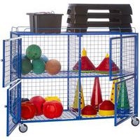 Chariot-armoire basse 4 portes - Image 2