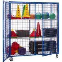 Armoire de rangement roulante haute - Image 4