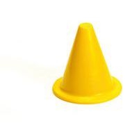 Cone de delimitation de terrain extra souple 18 cm - jaune - Image principale
