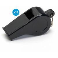 Lot de 12 sifflets plastique grand modèle - Image principale