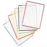 Lot de 5 Pochettes à pivot Tarifold - Housse double - A4 - Rouge - Image 2