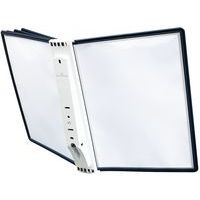 Support mural de présentation Sherpa avec pochettes noires - Image principale