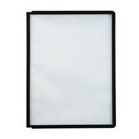 Lot de 5 pochettes de visualisation Sherpa & Vario - A4 - Noir - Image principale