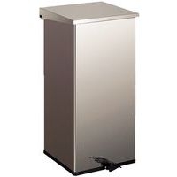 Poubelle à pédale industrielle résistant au feu - 55 L - Image principale