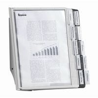 Support mural de présentation Sherpa avec pochettes noires - Image 6