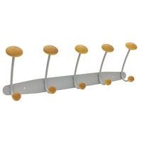 Portemanteau métal et bois, Largeur : 51 cm - Image 6