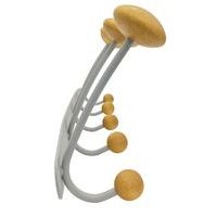 Portemanteau métal et bois, Largeur : 51 cm - Image 3