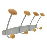 Portemanteau métal et bois - Image 2