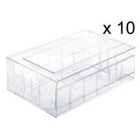 10 Blocs tiroirs en polystyrène cristal 10 Litres - Image 3