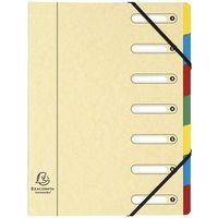 Trieur à fenêtres 7 compartiments - Coloris assortis - Lot de 8 - Image 2