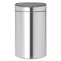 Poubelle Touch Bin New tri 23/10L - Brabantia, Coloris : Gris foncé - Image principale