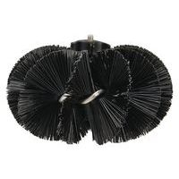 Brosse pour évacuations 275 mm Fibres Dures Noir - Image 3