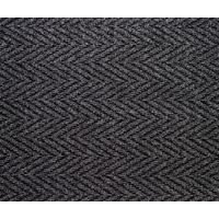 Tapis d'entrée polypropylène à chevrons 150 x 90 cm Anthracite - Image principale