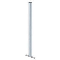 Poteau de fixation pour poubelle métal anti-feu - Image principale