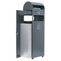 Cendrier-poubelle sur pied - 29 et 48 L - Manutan Expert - Image 2