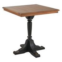 Table bistrot Montmartre acacia massif et placage acacia - Image principale