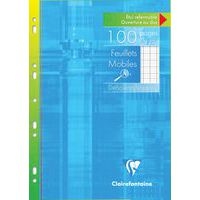 Feuilles mobiles A4 grands carreaux pour déficients visuels - Image principale