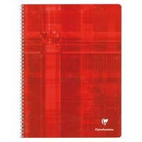 Cahier reliure hélicoïdale 90g 100 pages seyes 24x32 cm - Image 4