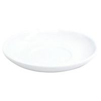 Lot de 6 sous tasses - mélamine blanche - Image principale