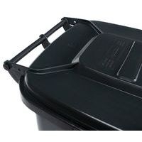 Conteneur mobile tri des déchets - 240 L - Gris - Manutan - Image 5