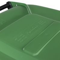 Conteneur mobile tri des déchets - 240 L - Vert - Manutan - Image 5