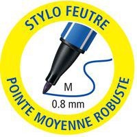 Etui carton 8 feutres PointMax STABILO couleurs pastel ass - Image 4