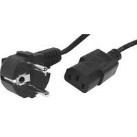 Cordon d'alimentation PC CEE7 / C13 noir - 2,5 m - Image principale