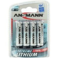 Lot de 4 piles lithium 1512-0002 FR06 / AA - Image principale